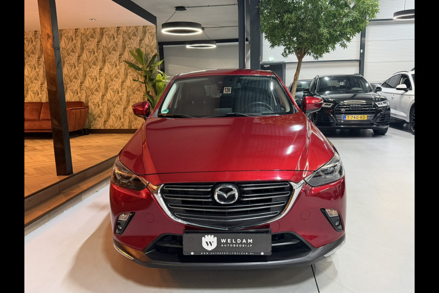 Mazda CX-3 2.0 SkyActiv-G 120 GT-M Garantie Automaat|Dealeronderhouden|Leder|18''|Xenon|Camera|CarPlay|Navi