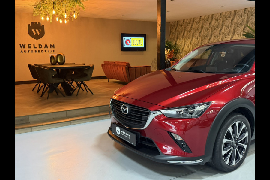 Mazda CX-3 2.0 SkyActiv-G 120 GT-M Garantie Automaat|Dealeronderhouden|Leder|18''|Xenon|Camera|CarPlay|Navi