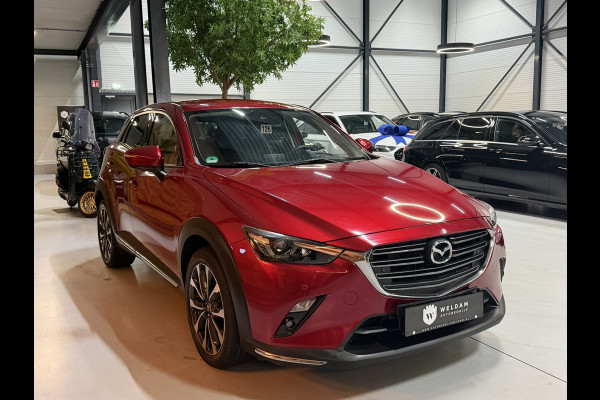 Mazda CX-3 2.0 SkyActiv-G 120 GT-M Garantie Automaat|Dealeronderhouden|Leder|18''|Xenon|Camera|CarPlay|Navi