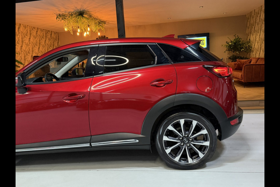 Mazda CX-3 2.0 SkyActiv-G 120 GT-M Garantie Automaat|Dealeronderhouden|Leder|18''|Xenon|Camera|CarPlay|Navi