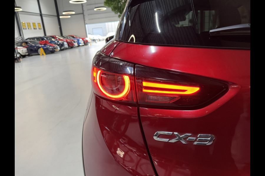 Mazda CX-3 2.0 SkyActiv-G 120 GT-M Garantie Automaat|Dealeronderhouden|Leder|18''|Xenon|Camera|CarPlay|Navi