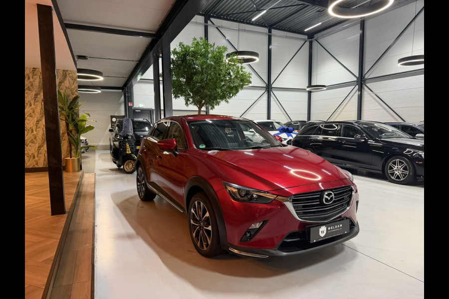 Mazda CX-3 2.0 SkyActiv-G 120 GT-M Garantie Automaat|Dealeronderhouden|Leder|18''|Xenon|Camera|CarPlay|Navi