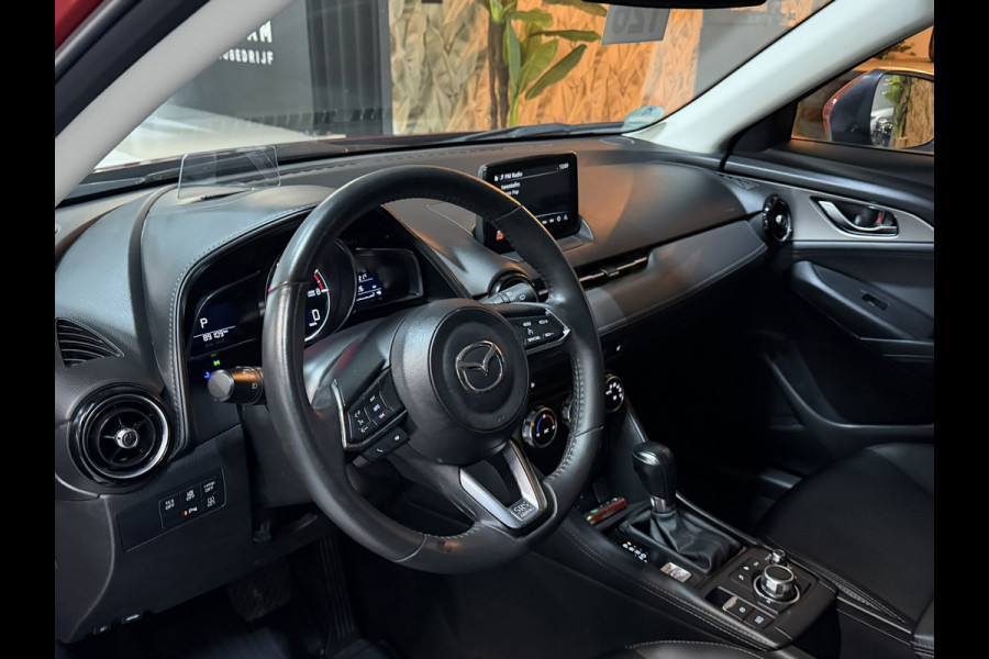 Mazda CX-3 2.0 SkyActiv-G 120 GT-M Garantie Automaat|Dealeronderhouden|Leder|18''|Xenon|Camera|CarPlay|Navi