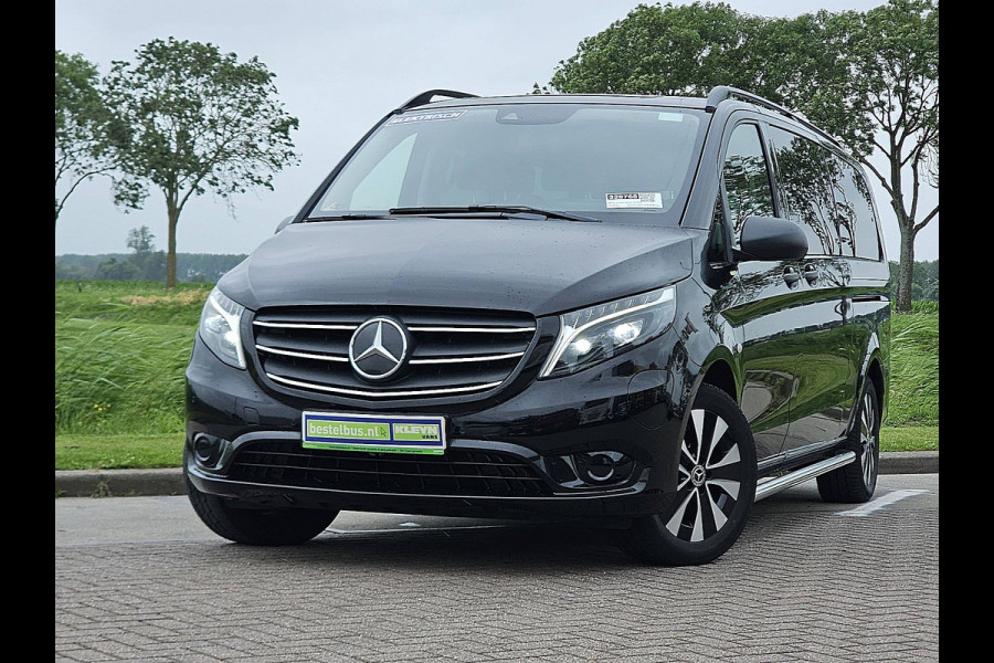 Mercedes-Benz eVito Tourer Prijs ex BTW PRO L3 90 kWh 9p! Leer 2x schuif