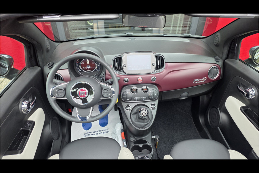 Fiat 500C 1.0 Hybrid Star | Clima | Apple/Android Carplay | 16" velgen