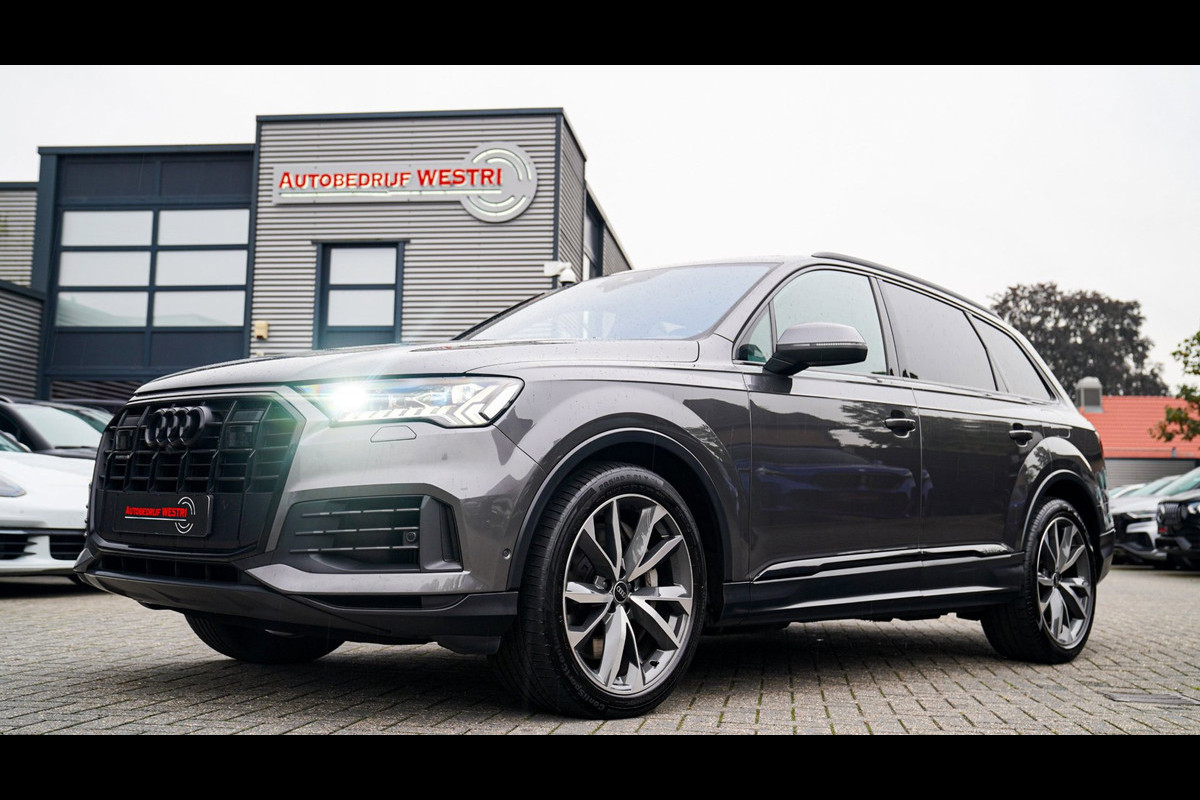 Audi Q7 55 TFSI e quattro Pro Line Plus | Luchtvering | Head Up Display | Elektrisch trekhaak | Apple Carplay | Bang & Olufsen