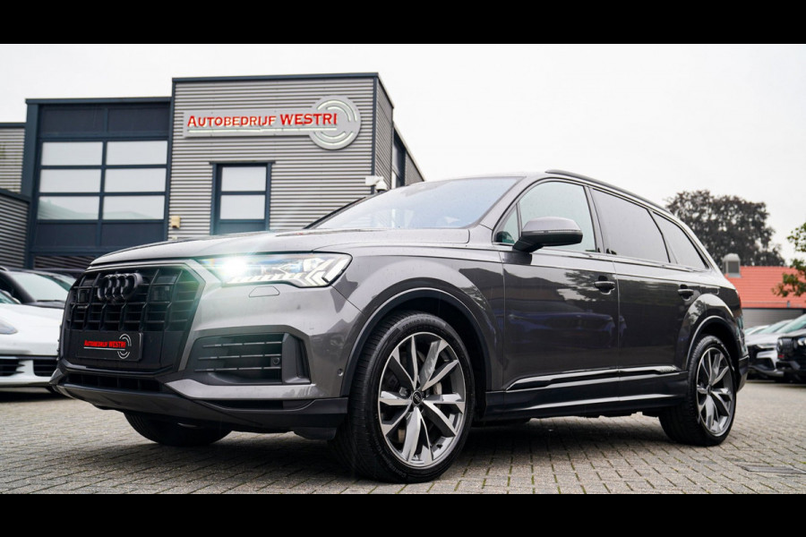 Audi Q7 55 TFSI e quattro Pro Line Plus | Luchtvering | Head Up Display | Elektrisch trekhaak | Apple Carplay | Bang & Olufsen