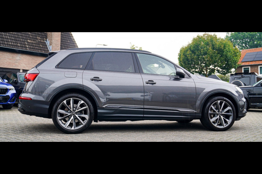 Audi Q7 55 TFSI e quattro Pro Line Plus | Luchtvering | Head Up Display | Elektrisch trekhaak | Apple Carplay | Bang & Olufsen