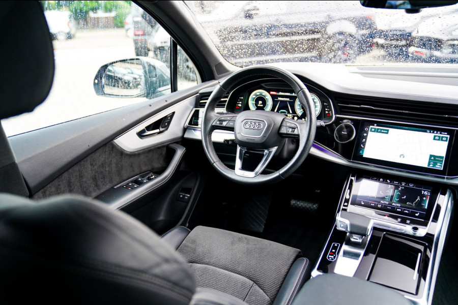 Audi Q7 55 TFSI e quattro Pro Line Plus | Luchtvering | Head Up Display | Elektrisch trekhaak | Apple Carplay | Bang & Olufsen