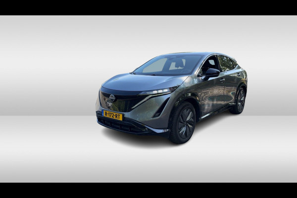 Nissan ARIYA Advance 66 kWh / Trekhaak / 360Camera / Keyless / Sfeerverlichting / 19'' / CarPlay / Stoel+Stuurverwarming / Dodehoek / DAB / ACC
