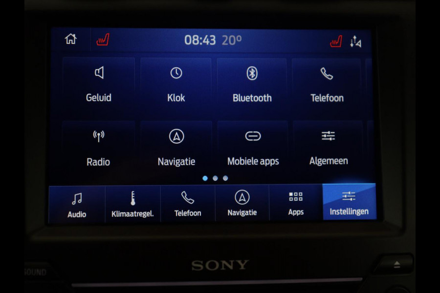 Ford Mondeo Wagon 2.0 IVCT HEV St-Line | Leder/alcantara | Memory | Cruise control | Dodehoek detectie | Stuur/stoel verwarming | Achterbank verwarming | Carplay | Camera | Park assist | Elektrische achterklep