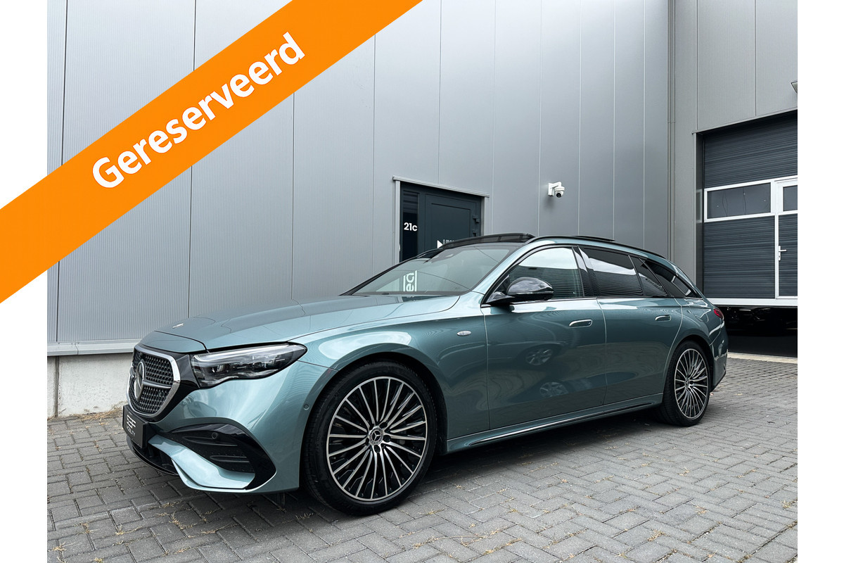 Mercedes-Benz E-Klasse Estate 300 e Sport Edition AMG Line | Pano | Widescreen | Trekhaak | Leder | 360 | Memory | Stoel verw/Verkoel | ACC | NL auto