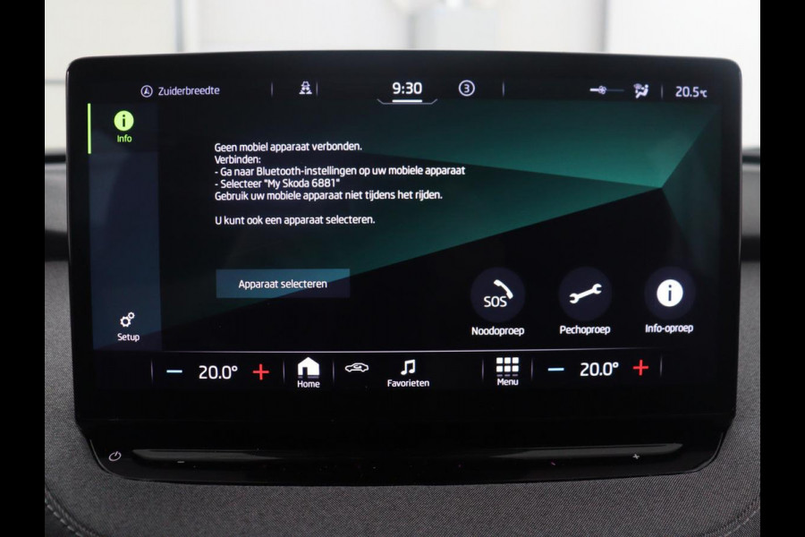 Škoda Enyaq iV 60 | SOH 91,0% | Half leder | Cruise control | Carplay | Navigatie | Sfeerverlichting | Climate control | Camera | Park assist | EV