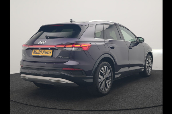 Audi Q4 e-tron 40 S edition 82 kWh 204pk Dealer O.H. | Adaptive Cruise | Head Up | Camera | Lederen Sportstoelen Memory & Verwarmd | Blis | Keyless | Matrix LED | Apple Carplay | Navigatie | DAB | 19"L.M |
