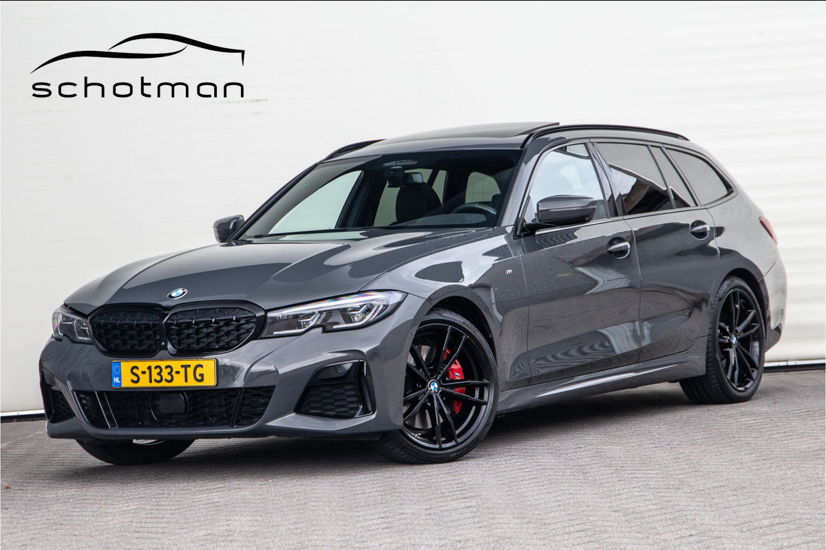BMW 3 Serie Touring M340i xDrive High Executive Pano, Head-up, Leder, Trekhaak, Laserlight