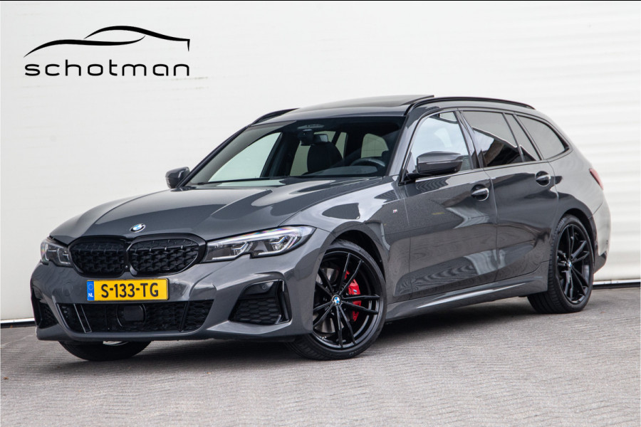 BMW 3 Serie Touring M340i xDrive High Executive Pano, Head-up, Leder, Trekhaak, Laserlight