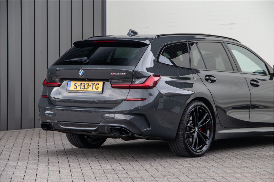 BMW 3 Serie Touring M340i xDrive High Executive Pano, Head-up, Leder, Trekhaak, Laserlight