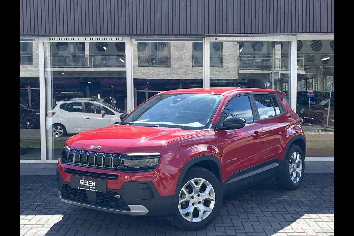 Jeep Avenger 1.2T 100pk Altitude | JBL, Dodehoekherkenning, Keyless, Startknop, Parkeersensoren, Camera, Adaptive cruise control