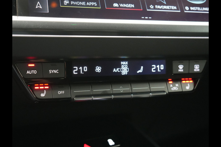 Audi Q4 e-tron 40 S edition 82 kWh 204pk Dealer O.H. | Adaptive Cruise | Head Up | Camera | Lederen Sportstoelen Memory & Verwarmd | Blis | Keyless | Matrix LED | Apple Carplay | Navigatie | DAB | 19"L.M |