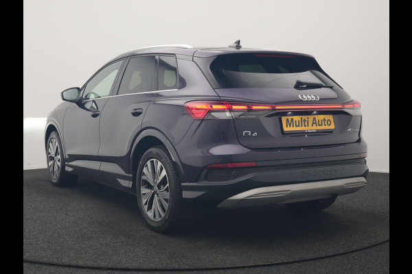 Audi Q4 e-tron 40 S edition 82 kWh 204pk Dealer O.H. | Adaptive Cruise | Head Up | Camera | Lederen Sportstoelen Memory & Verwarmd | Blis | Keyless | Matrix LED | Apple Carplay | Navigatie | DAB | 19"L.M |