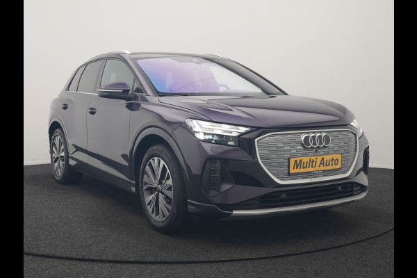 Audi Q4 e-tron 40 S edition 82 kWh 204pk Dealer O.H. | Adaptive Cruise | Head Up | Camera | Lederen Sportstoelen Memory & Verwarmd | Blis | Keyless | Matrix LED | Apple Carplay | Navigatie | DAB | 19"L.M |