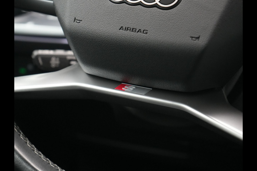 Audi Q4 e-tron 40 S edition 82 kWh 204pk Dealer O.H. | Adaptive Cruise | Head Up | Camera | Lederen Sportstoelen Memory & Verwarmd | Blis | Keyless | Matrix LED | Apple Carplay | Navigatie | DAB | 19"L.M |
