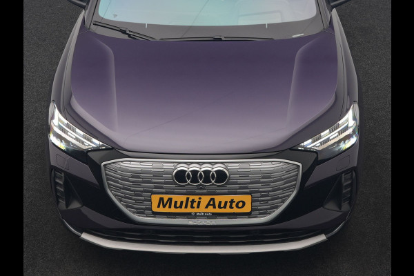 Audi Q4 e-tron 40 S edition 82 kWh 204pk Dealer O.H. | Adaptive Cruise | Head Up | Camera | Lederen Sportstoelen Memory & Verwarmd | Blis | Keyless | Matrix LED | Apple Carplay | Navigatie | DAB | 19"L.M |