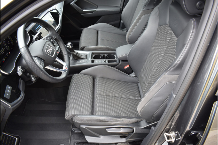 Audi Q3 Sportback 45 TFSI e S-Line Black Ed Soh 94% Navi Leder Camera Trekhaak 19 Inch