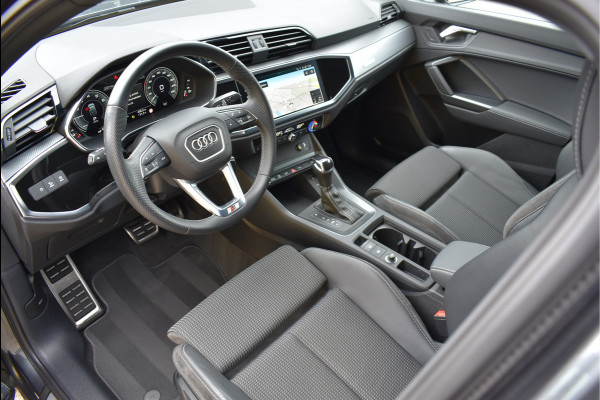 Audi Q3 Sportback 45 TFSI e S-Line Black Ed Soh 94% Navi Leder Camera Trekhaak 19 Inch