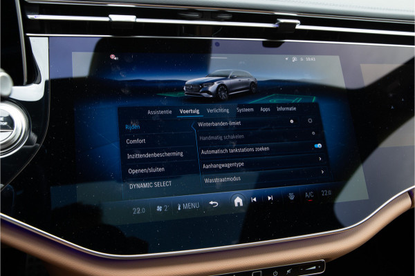 Mercedes-Benz E-Klasse Estate 300 e AMG Premium, Hyperscreen, Distronic, Pano, Bruin Leder, Trekhaak, Nightpakket 2025