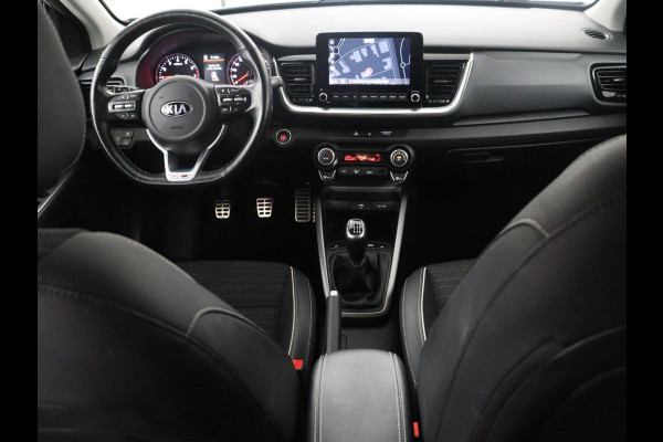 Kia Stonic 1.0 T-GDi MHEV GT-Line | Half leder | Cruise control | Lane assist | Stuur/stoel verwarming | Carplay | Climate control | 17" velgen