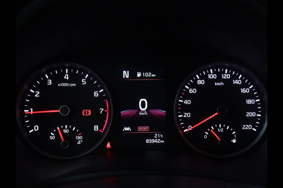 Kia Stonic 1.0 T-GDi MHEV GT-Line | Half leder | Cruise control | Lane assist | Stuur/stoel verwarming | Carplay | Climate control | 17" velgen