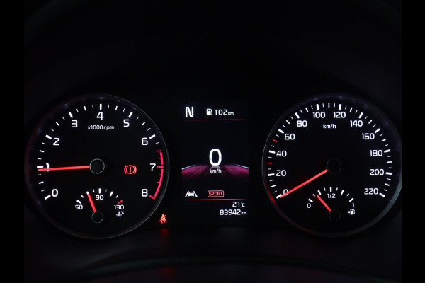 Kia Stonic 1.0 T-GDi MHEV GT-Line | Half leder | Cruise control | Lane assist | Stuur/stoel verwarming | Carplay | Climate control | 17" velgen