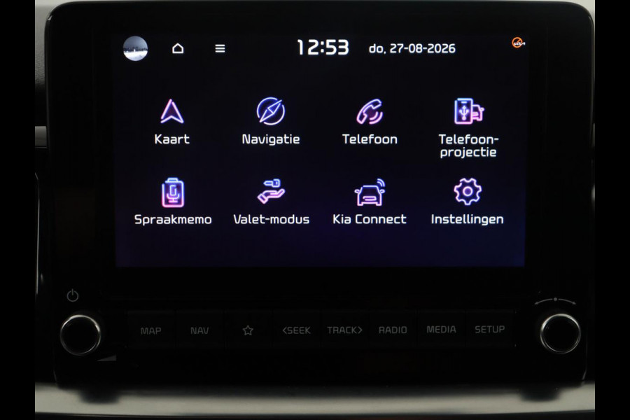 Kia Stonic 1.0 T-GDi MHEV GT-Line | Half leder | Cruise control | Lane assist | Stuur/stoel verwarming | Carplay | Climate control | 17" velgen