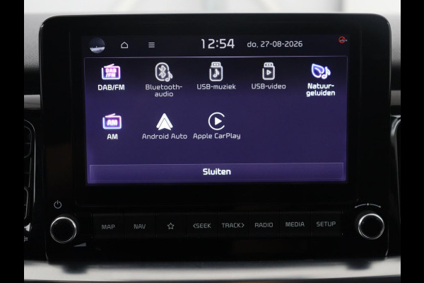 Kia Stonic 1.0 T-GDi MHEV GT-Line | Half leder | Cruise control | Lane assist | Stuur/stoel verwarming | Carplay | Climate control | 17" velgen