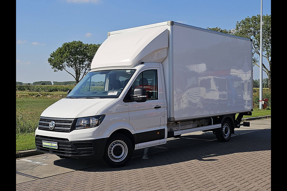 Volkswagen Crafter 35 2.0 TDI L4 Trendline Cruise control, Airco, Gesloten laadbak, Dhollandia laadklep, Zijdeur, Spoiler