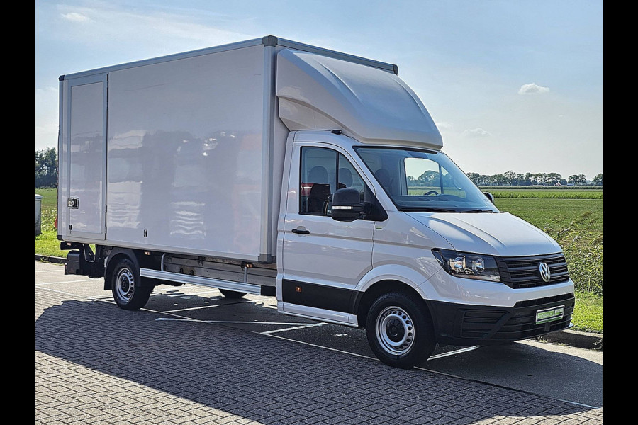 Volkswagen Crafter 35 2.0 TDI L4 Trendline Cruise control, Airco, Gesloten laadbak, Dhollandia laadklep, Zijdeur, Spoiler