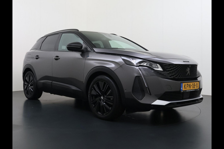 Peugeot 3008 1.6 HYbrid 225 GT BLACK PAKKET | 19 INCH LM-VELGEN | FOCAL PREMIUM AUDIO | ELEKTRISCHE KOFFERBAK | MEMORY SEATS | STOELVERWARMING | ALCANTARA/LEDER INTERIEUR | i-COCKPIT | 180° CAMERA | ADAPTIVE CRUISE CONTROL | RIJKLAAR INCL. 12 MND. BOVAG GARANTIE