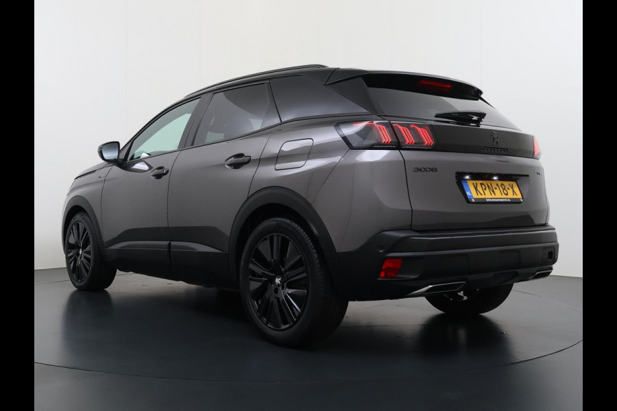 Peugeot 3008 1.6 HYbrid 225 GT BLACK PAKKET | 19 INCH LM-VELGEN | FOCAL PREMIUM AUDIO | ELEKTRISCHE KOFFERBAK | MEMORY SEATS | STOELVERWARMING | ALCANTARA/LEDER INTERIEUR | i-COCKPIT | 180° CAMERA | ADAPTIVE CRUISE CONTROL | RIJKLAAR INCL. 12 MND. BOVAG GARANTIE