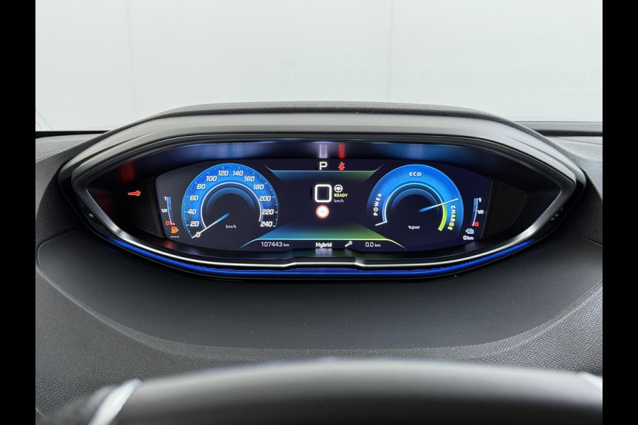 Peugeot 3008 1.6 HYbrid 225 GT BLACK PAKKET | 19 INCH LM-VELGEN | FOCAL PREMIUM AUDIO | ELEKTRISCHE KOFFERBAK | MEMORY SEATS | STOELVERWARMING | ALCANTARA/LEDER INTERIEUR | i-COCKPIT | 180° CAMERA | ADAPTIVE CRUISE CONTROL | RIJKLAAR INCL. 12 MND. BOVAG GARANTIE