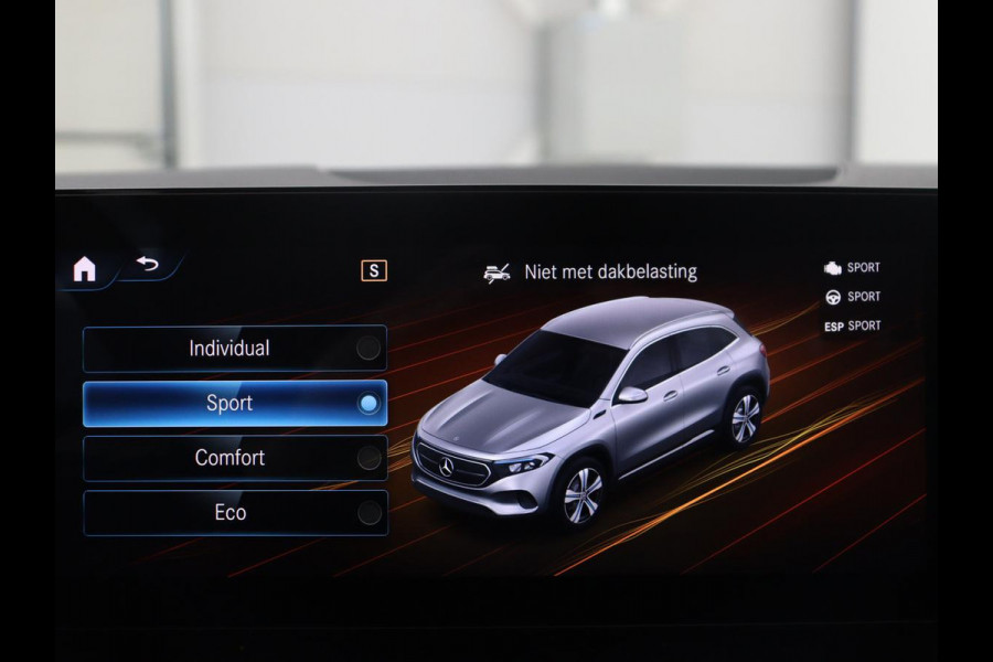Mercedes-Benz EQA 250 Business Solution Luxury 67 kWh | SOH 94,7% | Half leder | Cruise control | Dodehoek detectie | Stoelverwarming | Camera | Park assist | Navigatie | Sfeerverlichting | Elektrische achterklep