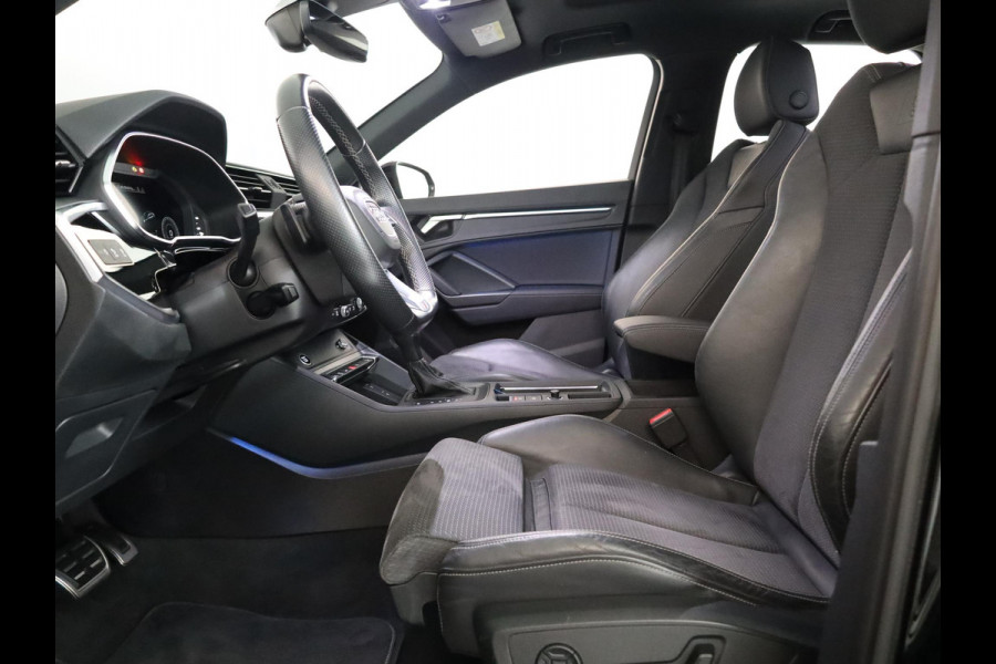Audi Q3 Sportback 45 TFSI e S Edition 245 pk S-tronic | Navigatie | Panoramadak | Trekhaak (wegklapbaar) | Parkeersensoren | Rondomzicht camera | Matrix LED koplampen | Elektr. voorstoelen | S-Line |