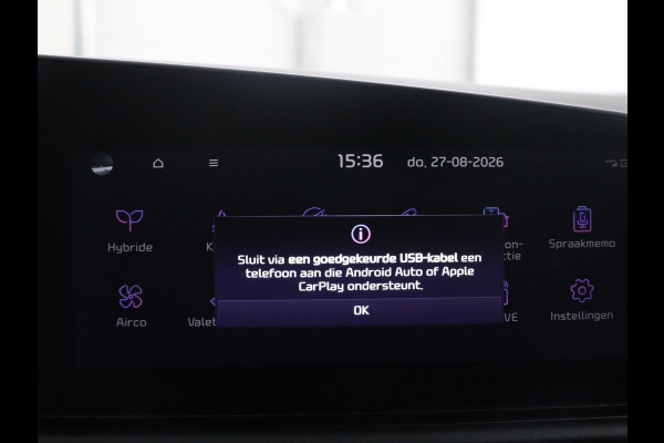 Kia Niro 1.6 GDi Hybrid DynamicPlusLine | Panoramadak | Leder | Cruise control | Head-up | Stuur/stoel verwarming | Navigatie | Carplay | Camera | Park assist | Elektrische achterklep