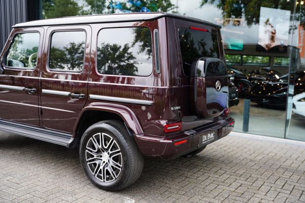 Mercedes-Benz G-Klasse 580 / 116 kWh / Robijnrood / Leder Beige / Grille Verlicht