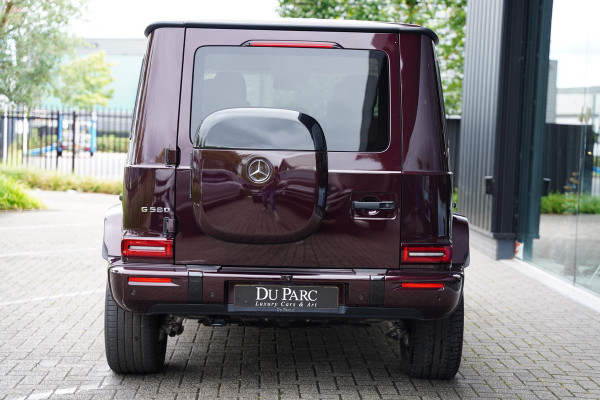 Mercedes-Benz G-Klasse 580 / 116 kWh / Robijnrood / Leder Beige / Grille Verlicht