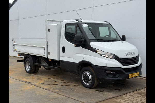 Iveco Daily 35C16 3.0 L4 Kipper Dubbellucht Airco Cruise Control 3.5T Trekhaak Lederen bekleding Benne Tipper