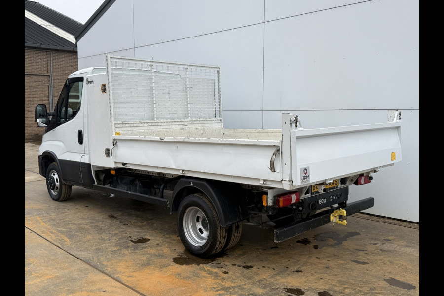 Iveco Daily 35C16 3.0 L4 Kipper Dubbellucht Airco Cruise Control 3.5T Trekhaak Lederen bekleding Benne Tipper