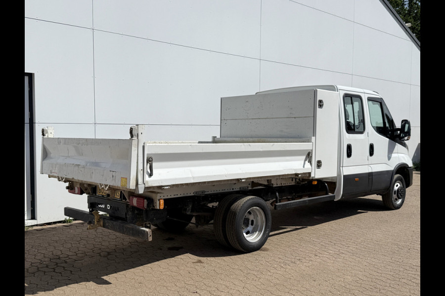 Iveco Daily 35C16 3.0 Dubbele Cabine Kipper Dubbellucht 3,5t Trekhaak 6 Stoelen Airco Cruise Control Benne Tipper