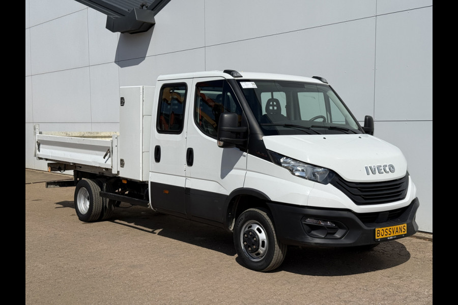 Iveco Daily 35C16 3.0 Dubbele Cabine Kipper Dubbellucht 3,5t Trekhaak 6 Stoelen Airco Cruise Control Benne Tipper