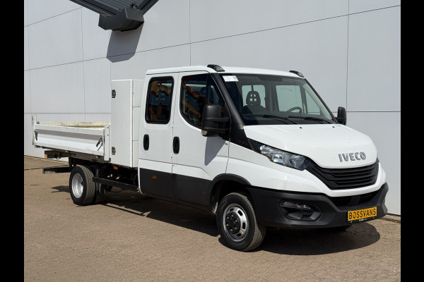 Iveco Daily 35C16 3.0 Dubbele Cabine Kipper Dubbellucht 3,5t Trekhaak 6 Stoelen Airco Cruise Control Benne Tipper